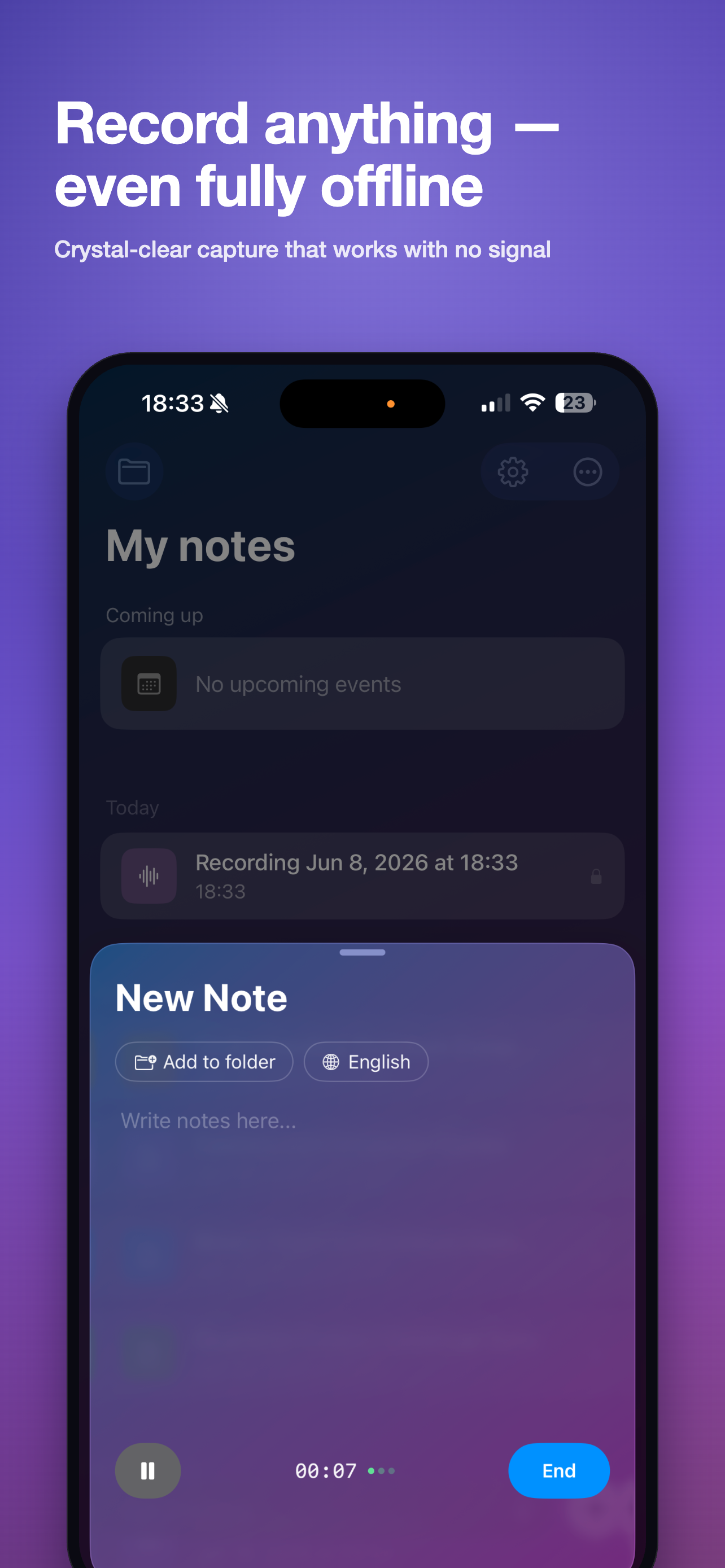 EchoPad AI Voice Notes