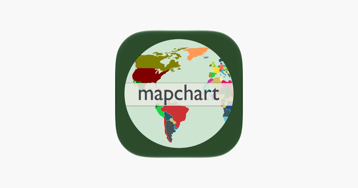 ‎MapChart App App - App Store