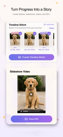 SnapLapse: Progress Photos iPhone screenshot