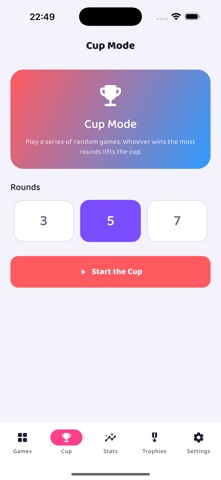 2 Player Games: Duel Party iPhone screenshot