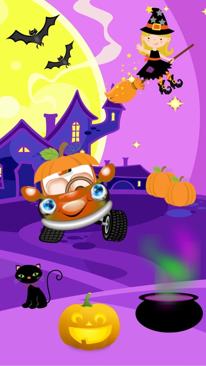 Halloween Cars for Boys Girls screenshot-4