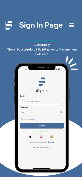 Subscribely Screenshot 1 of 5