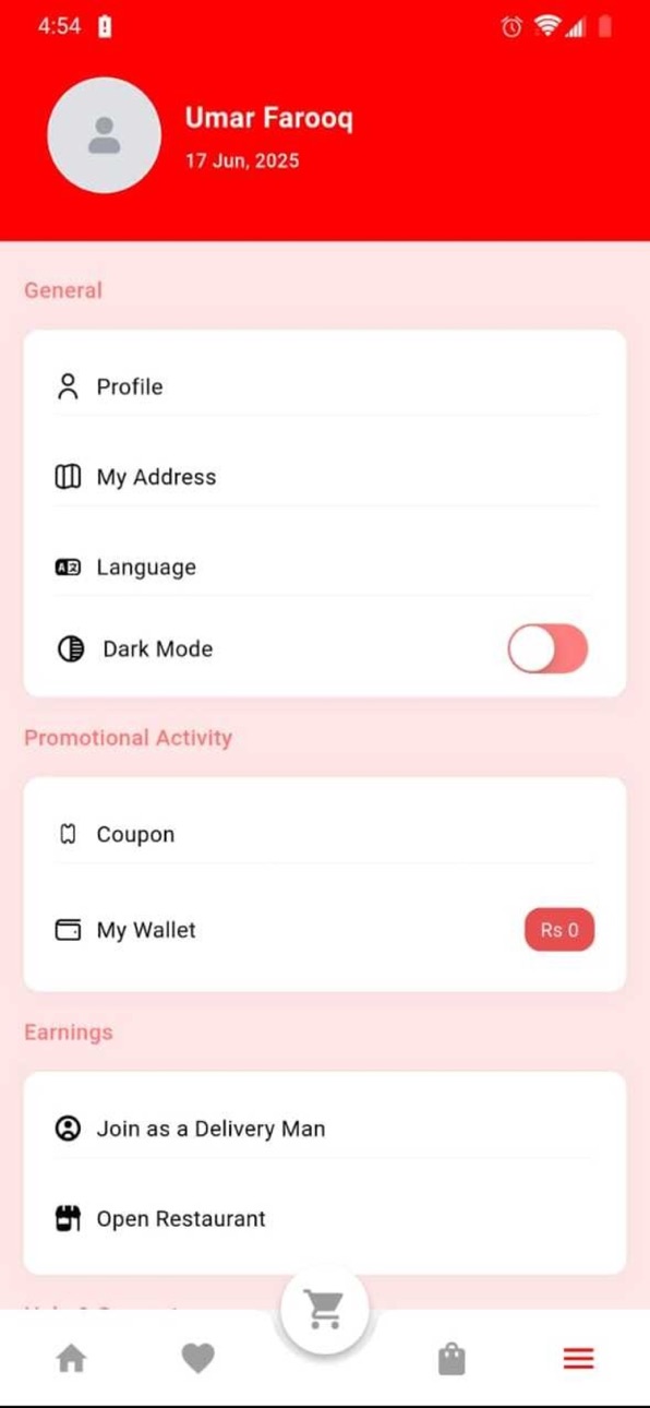 iPhone screenshot