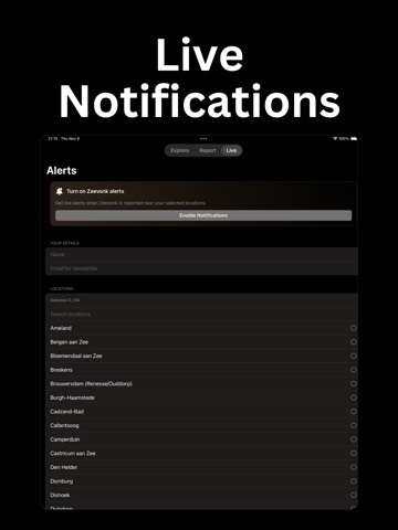 Zeevonk Melding: Kaart & Alarm iPad screenshot 2
