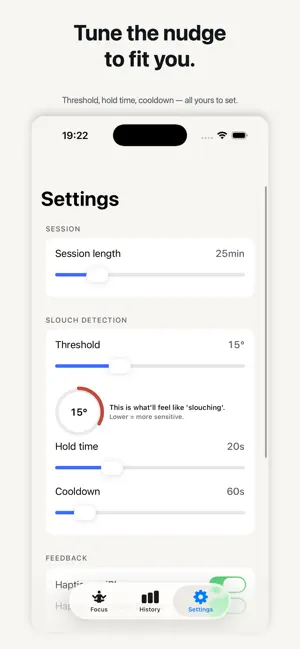 FocusPosture screenshot 3