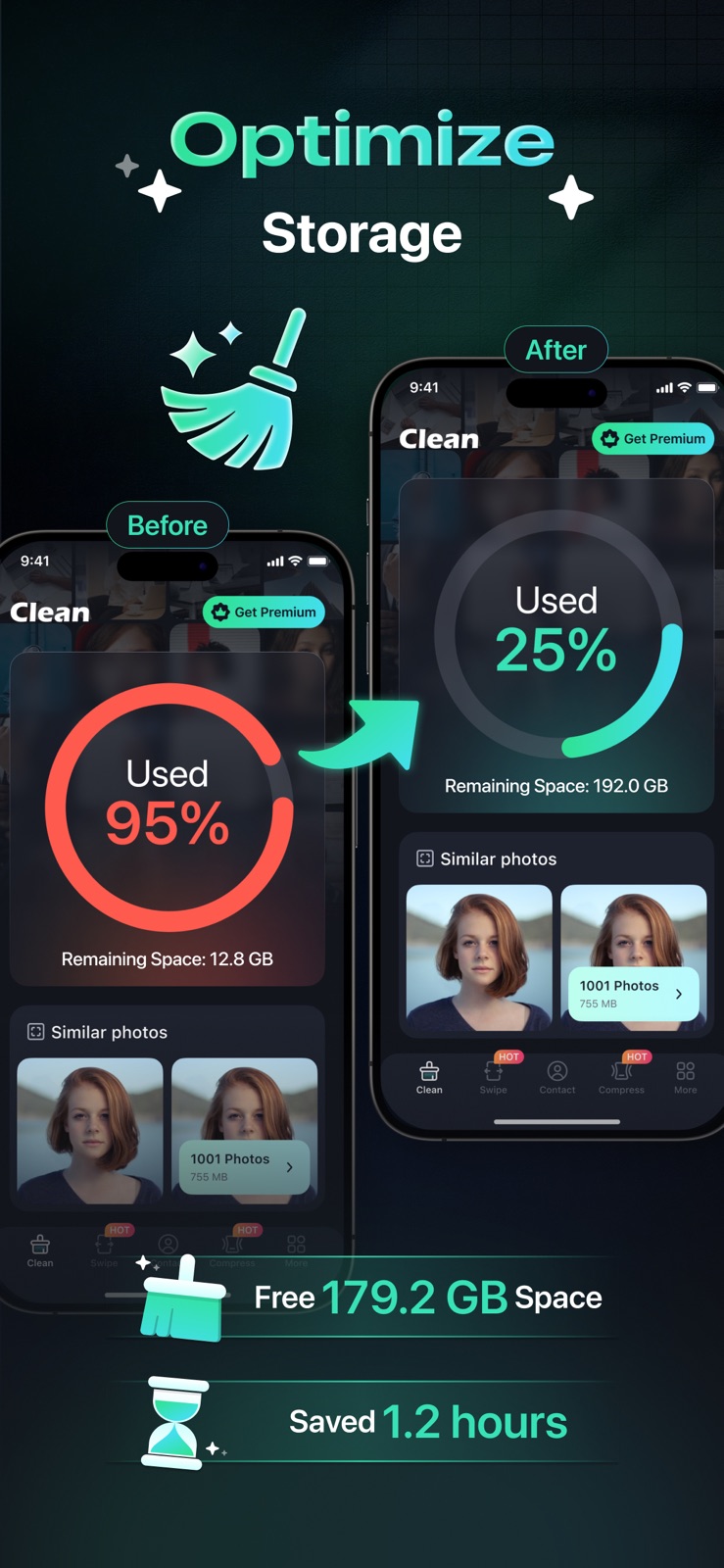 Space Cleaner – Phone Cleanup iphone screenshot 2