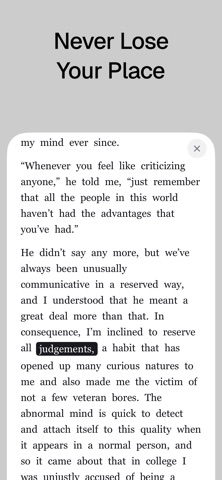 iSpeeedRead iPhone screenshot