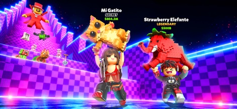 Brainzot Jump To Steal - Users can discover and collect a wide range of unique "Brainzots," prominently featuring the adorable Mi Gatito and the mighty Strawberry Elefante.