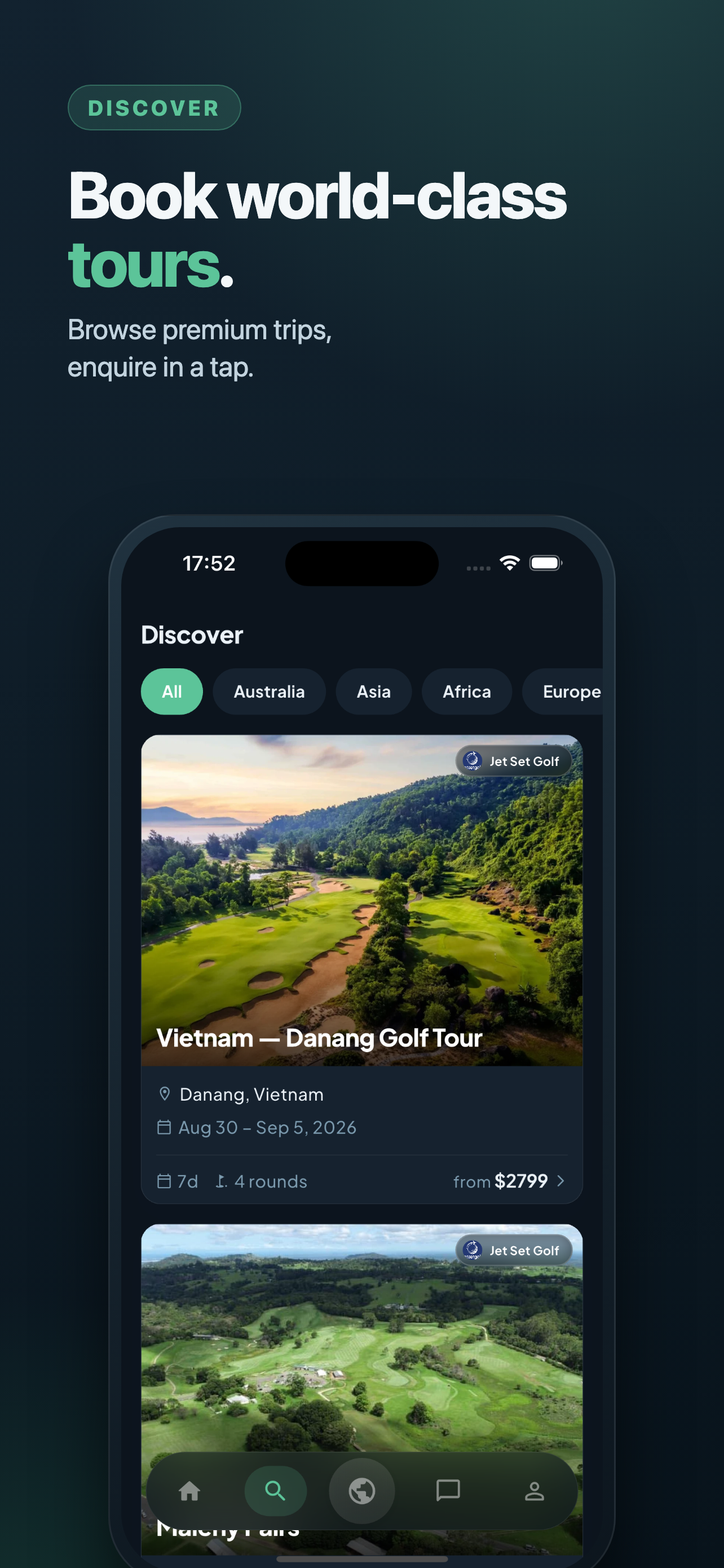 Golf Travel Passport screenshot 2
