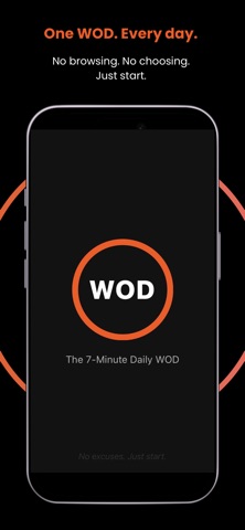WorkoutOfTheDay.com - WOD iPhone screenshot