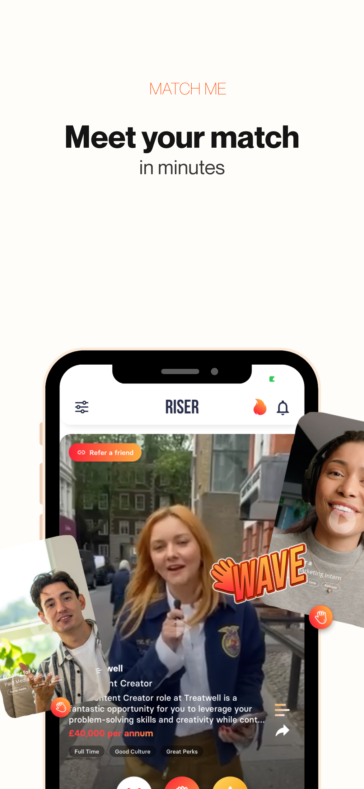 RISER: Jobs, Video & Career AI