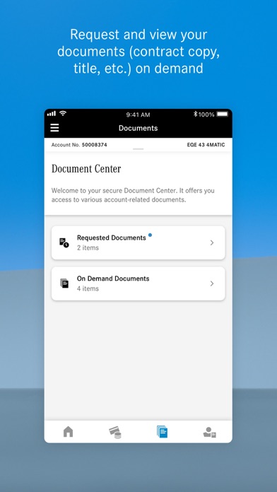 Mercedes-Benz Finance (USA/CA) Screenshot