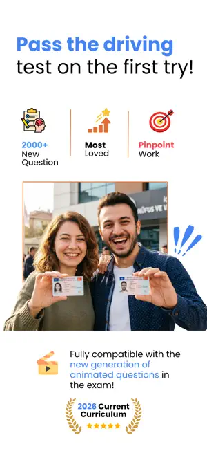 Driver's License Exam 2026 screenshot 1