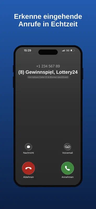 tellows Caller ID & Blocker screenshot 1 of 5