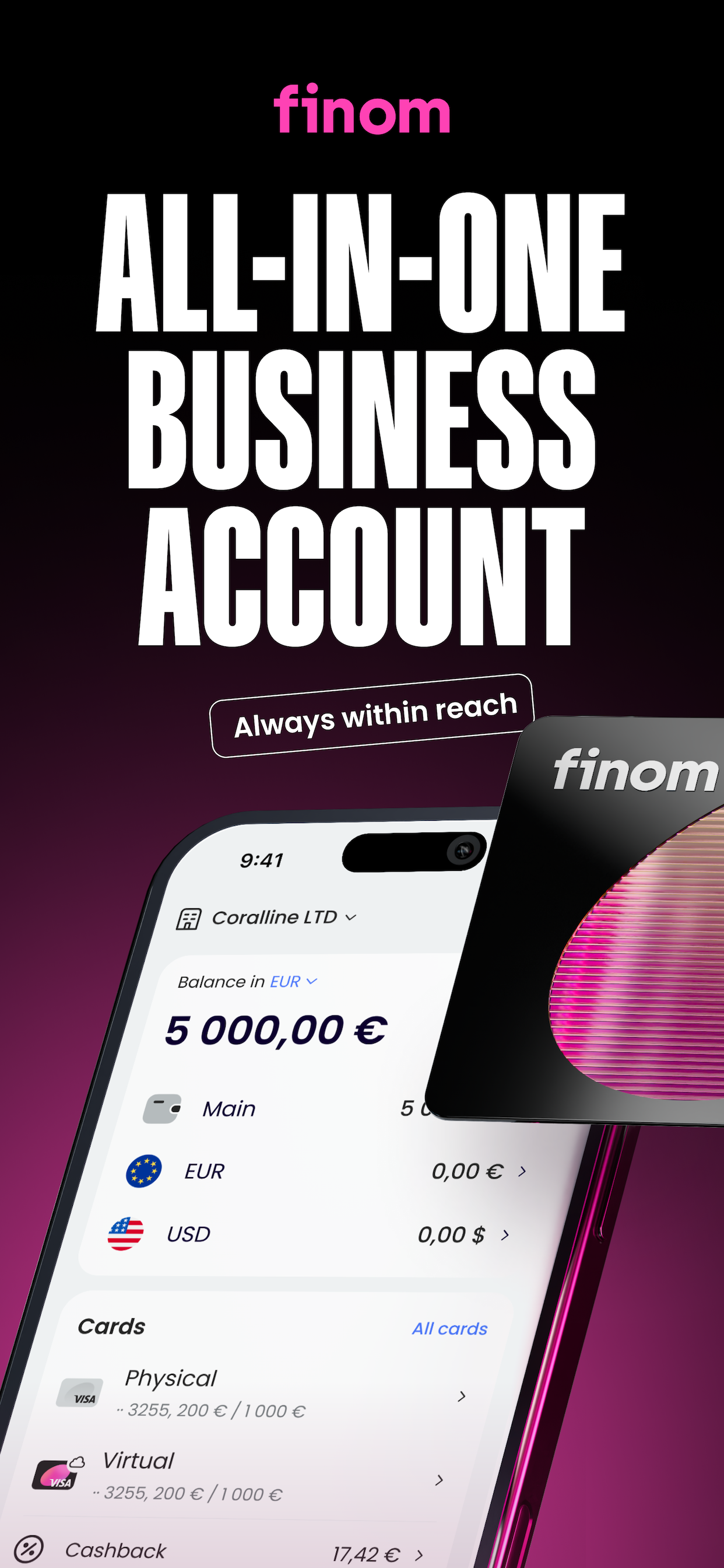 Finom • Business Account