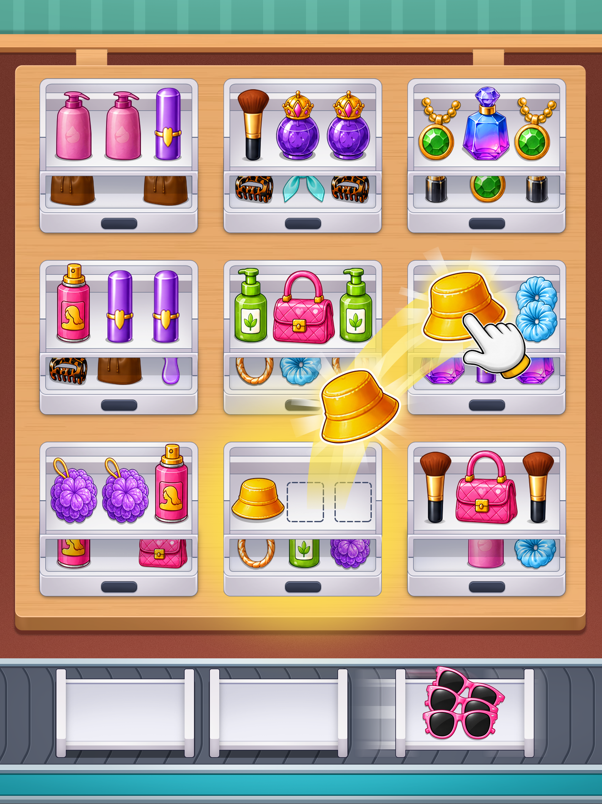 Makeup Sort 3D Puzzle screenshot 7