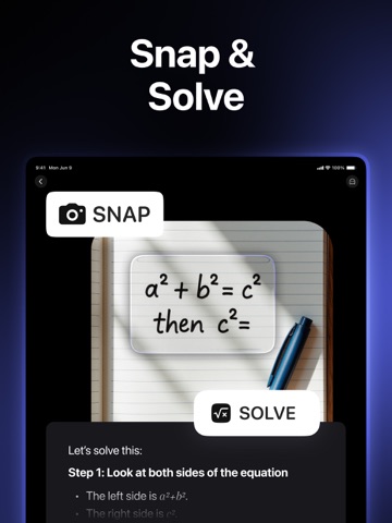 hustlrr - Question AI Chat iPad screenshot