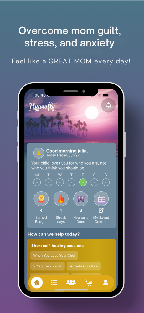 Hypnofly: Mindful Parenting screenshot 3