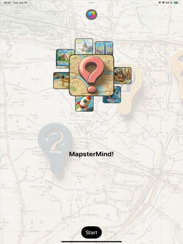 MapsterMind! iPad screenshot