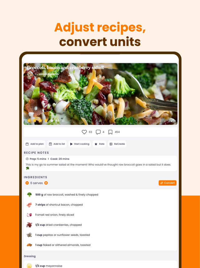 ReciMe: Recipe Manager Screenshot