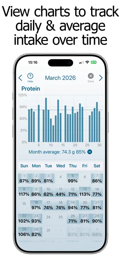 Protein Counter and Tracker screenshot 4