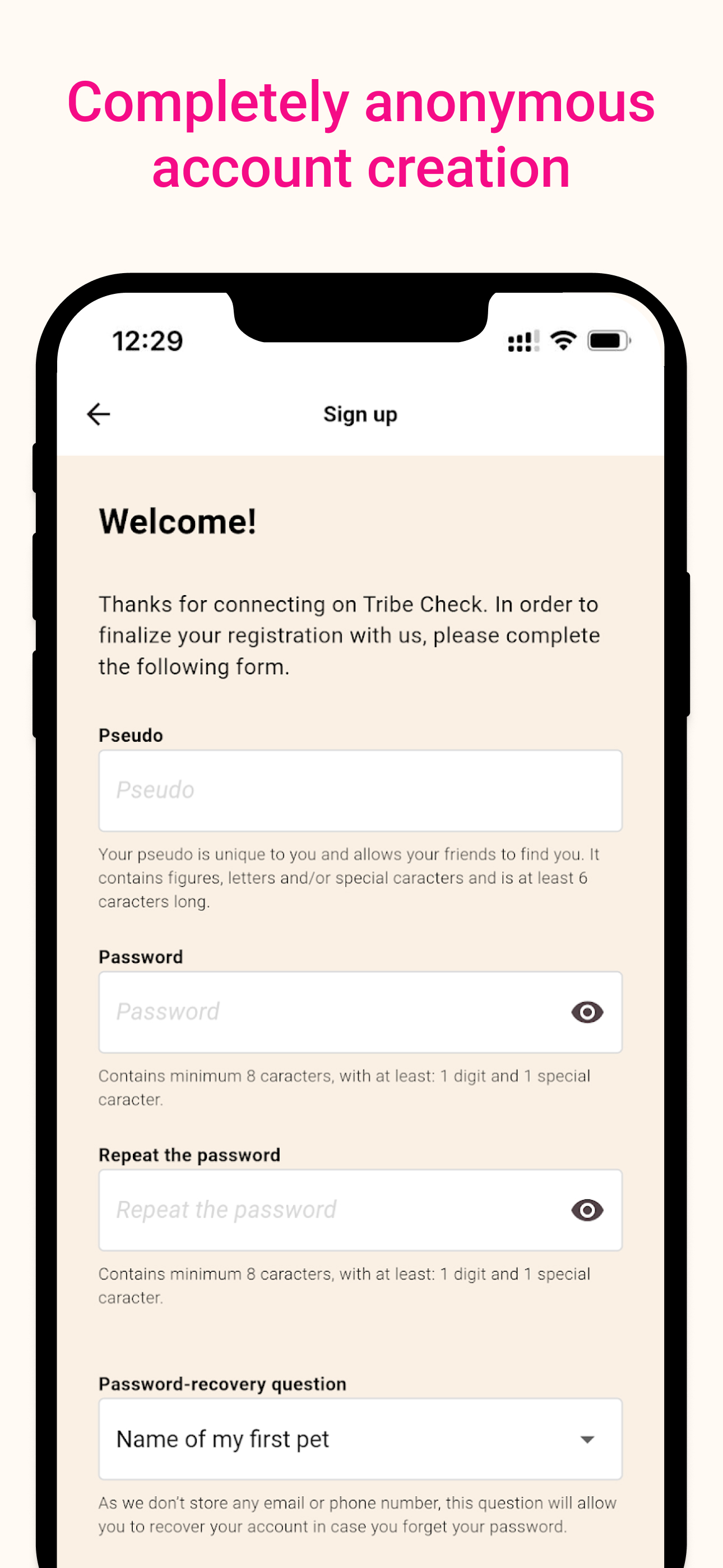 Tribe Check - My Safety Net screenshot 6