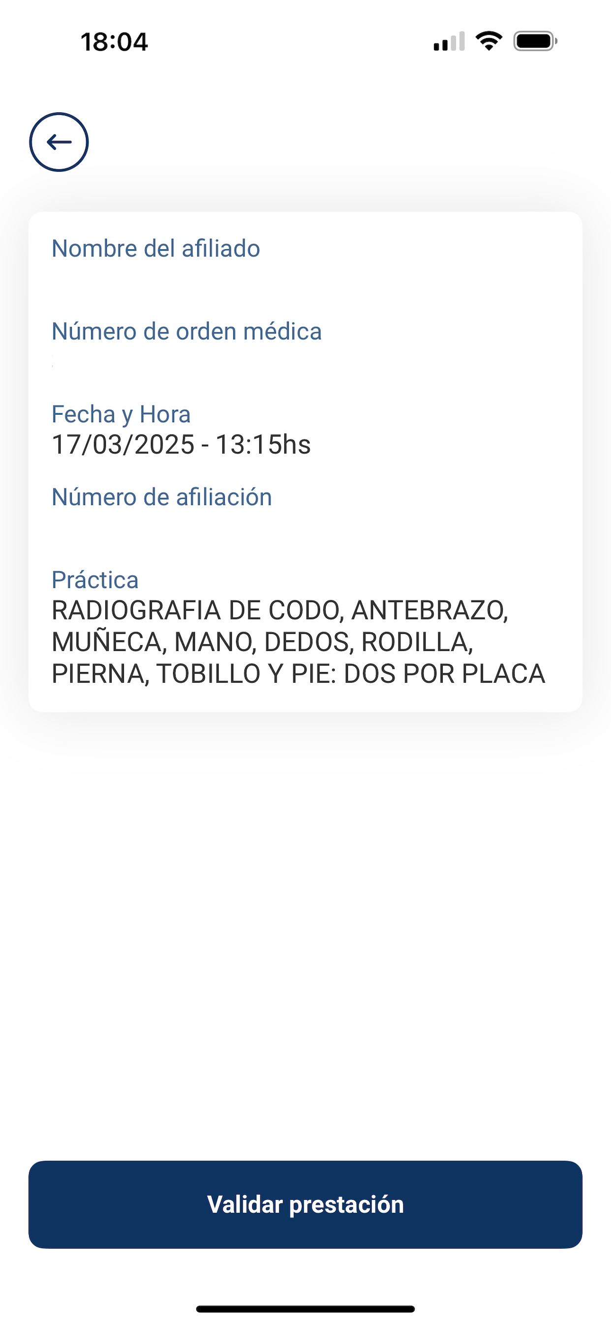 Prestadores PAMI screenshot 3