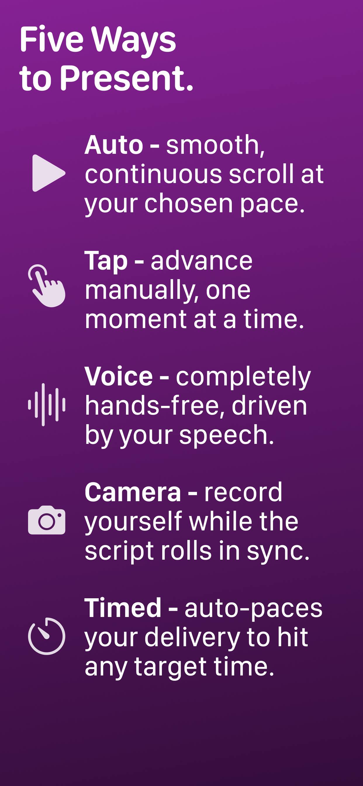yPrompt – Your TelePrompter screenshot 3
