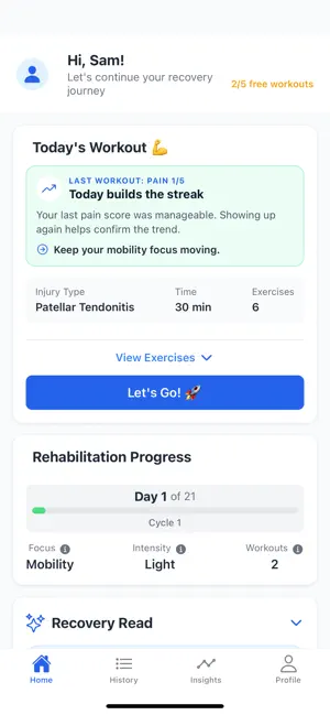 LungeFit screenshot 2