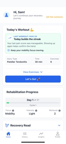 LungeFit Screenshot 2 of 6