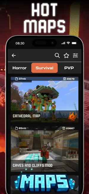 Curseforge Addons for MCPE iPhone screenshot 4