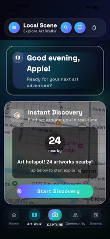 Local ARTbeat screenshot