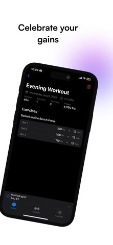 Curls - Workout Tracker screenshot