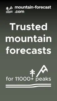 mountain-forecast.com iPhone Captures Décran 1
