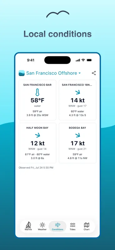 Wind & Tides: Marine Forecasts screenshot 4 of 6