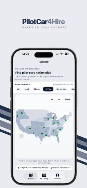 PilotCar4Hire screenshot 2