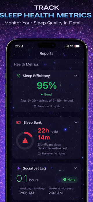 Lucid: Sleep Tracker & Sounds Screenshot 9 of 9