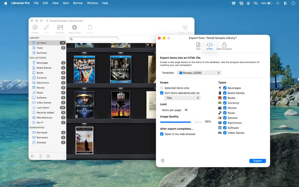 Screenshot 2 of Librarian Pro 8.0.8