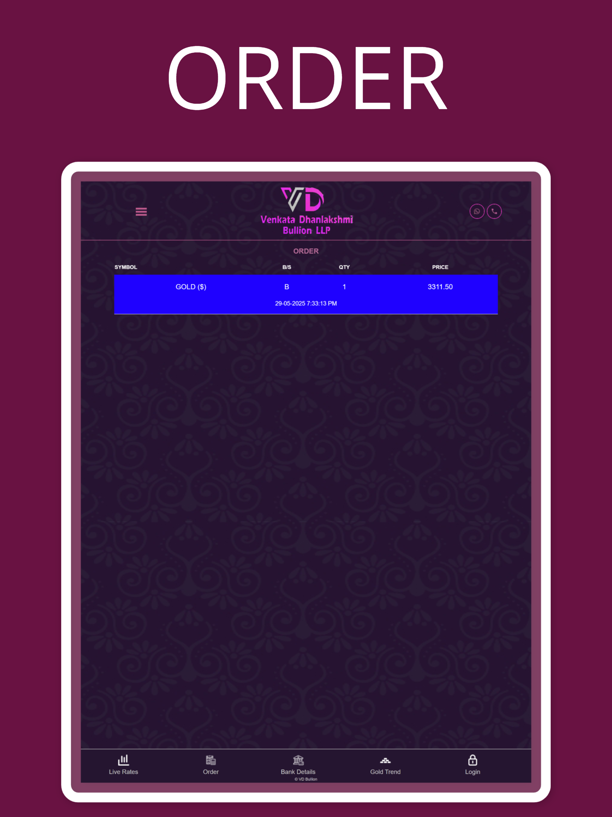 VD Bullion screenshot 12