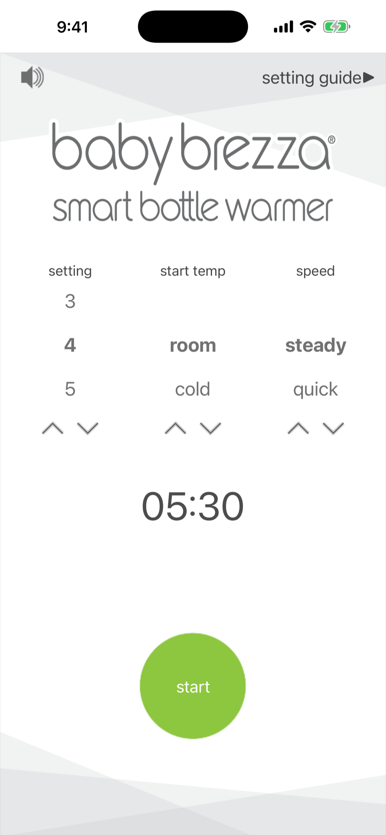 Smart Bottle Warmer screenshot 3