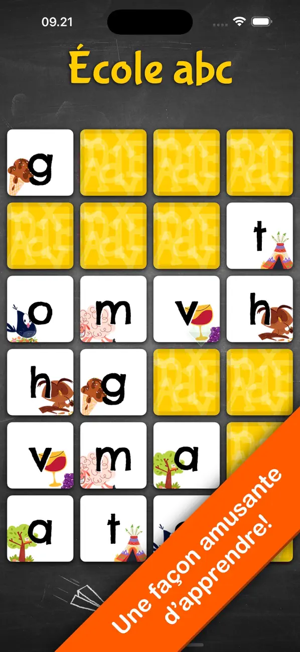 Screenshot #1 pour abc École (lettres minuscules)