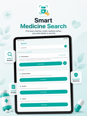 Medicine Scanner - MediHelp ipad screenshot 2