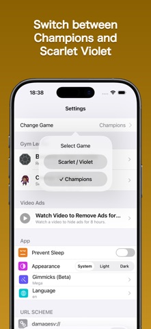Damage Calc Plus for SV Champs iPhone screenshot