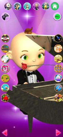 My Talking Baby Music Star screenshot