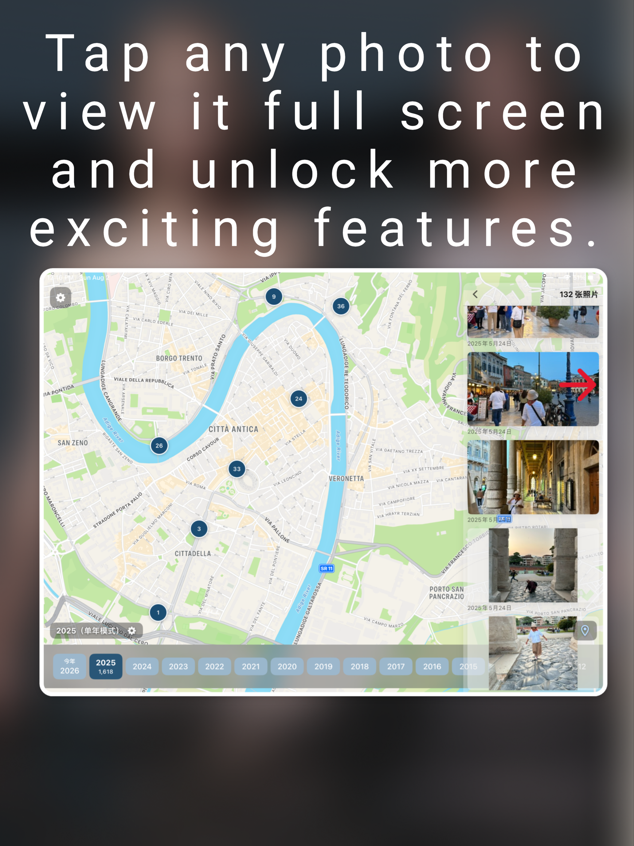 Pictour: Photo Map & Timeline screenshot 11
