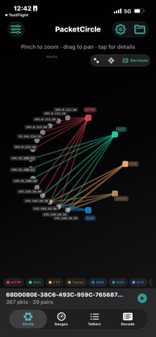 PacketCircle Screenshot 5 of 10