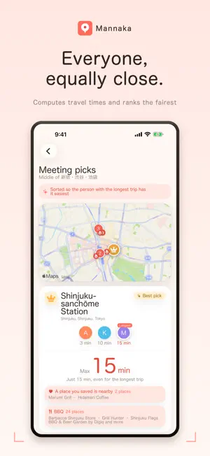 Mannaka - Fair Meeting Station screenshot 2