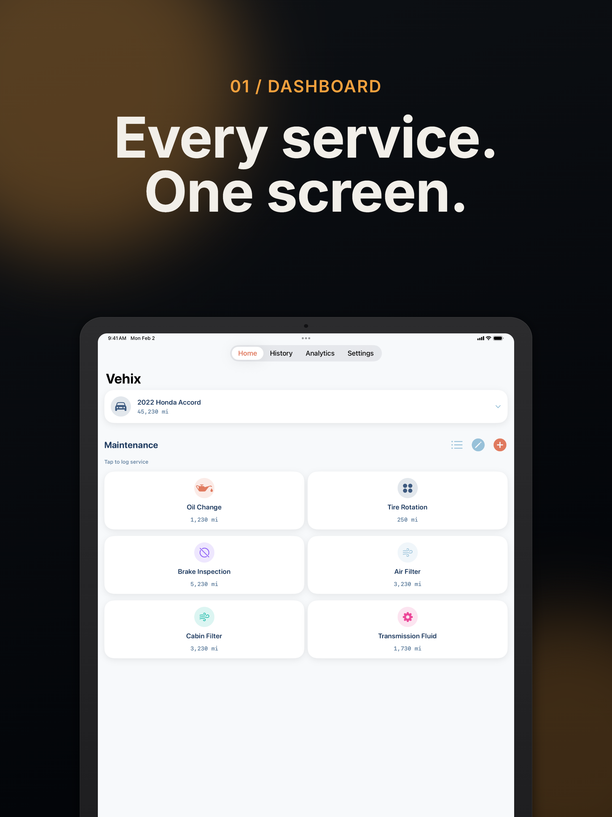 Vehix - Car Maintenance Log screenshot 8