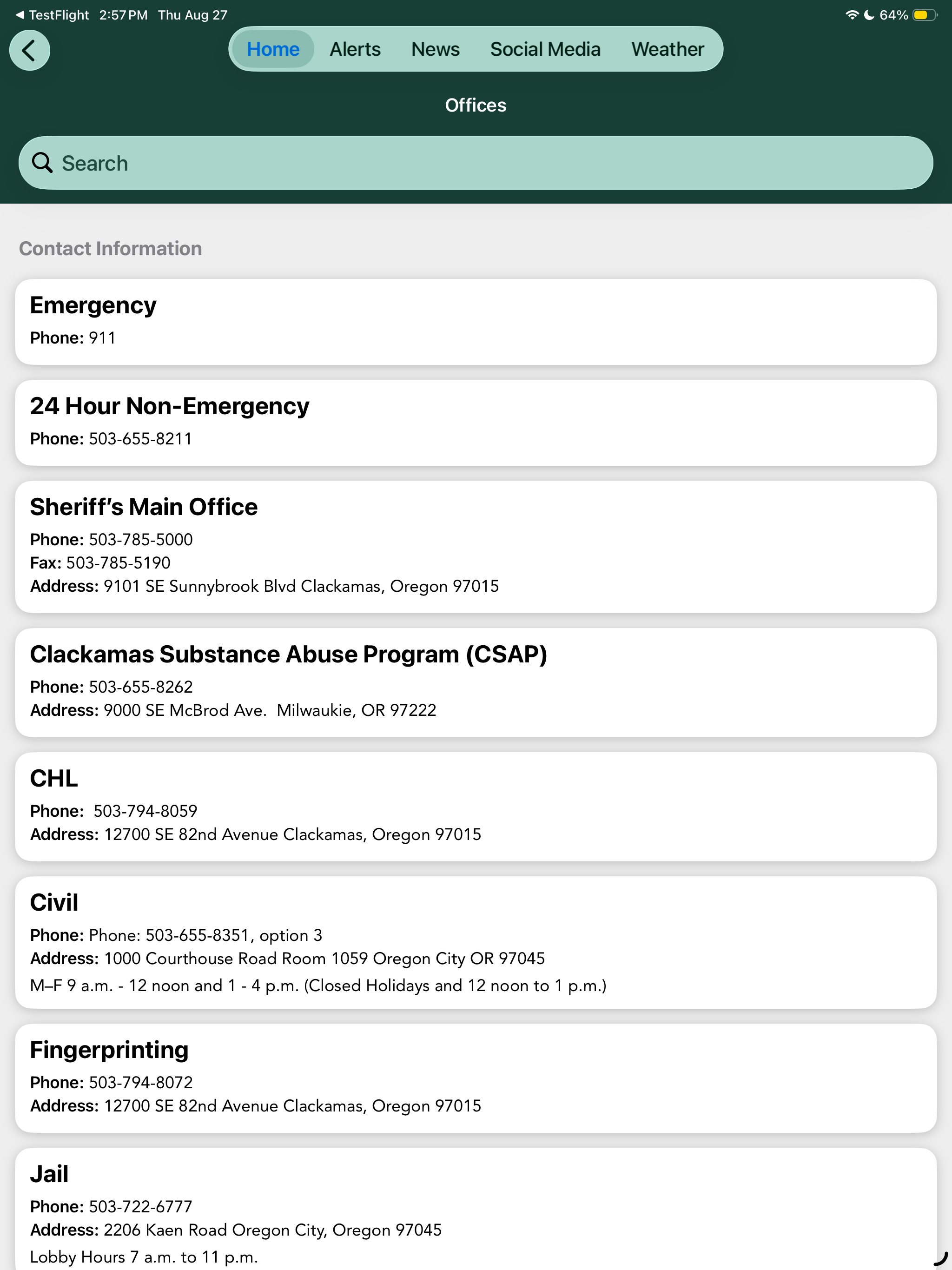 ClackCo Sheriff screenshot 5