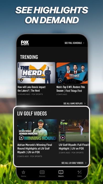 FOX Sports: Watch Live Games Screenshot